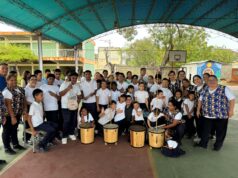 Fundación Nacional de la Gaita fortalece su labor social y cultural con dotación de instrumentos al I.E.E. Zulia