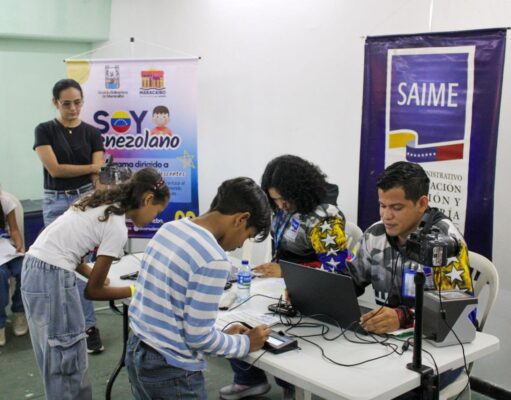 Alcaldía de Maracaibo realiza jornada de cedulación infantil con el Programa “Soy venezolano”