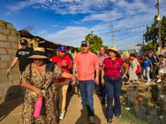 Gobernador Luis Caldera supervisa sustitución de colectores en la parroquia Idelfonso Vásquez