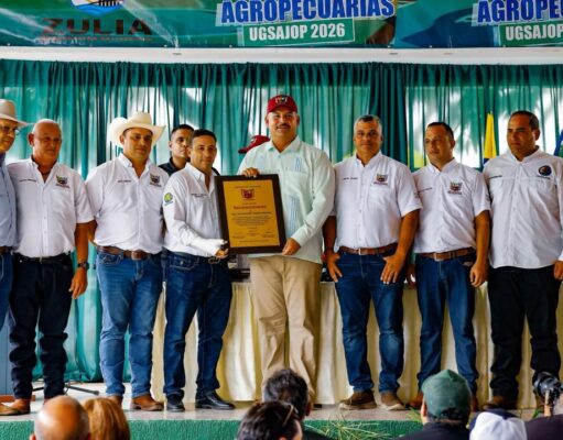 El Zulia potencia impulsa agenda de desarrollo en la Feria Agropecuaria de San José de Perijá.
