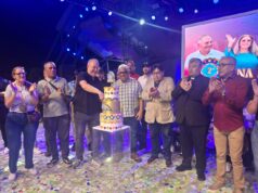 El pueblo disfrutó del concierto en el Parque Monumental Ana María Campos