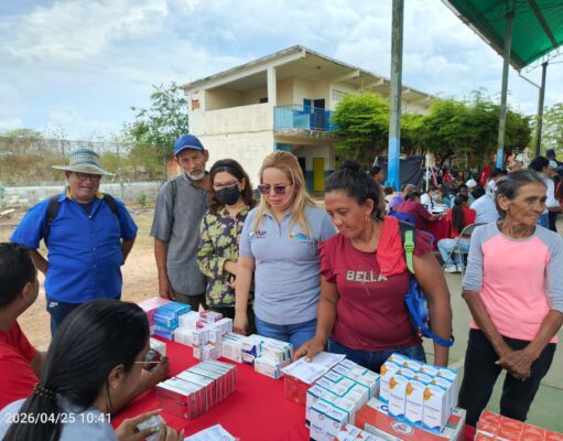 Despliegue social brindó atención médica y asistencial en el sector Las Granjas de Lagunillas