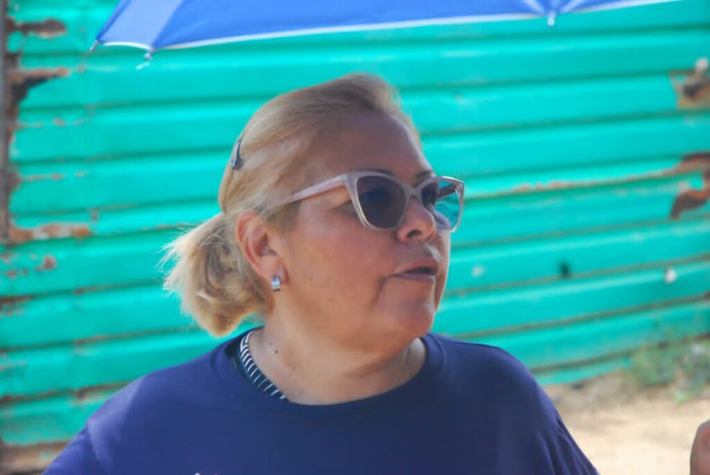 Zoraida Barroso habitante de los pescadores
