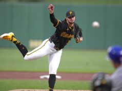 Paul Skenes por su cuarta victoria ante Milwaukee