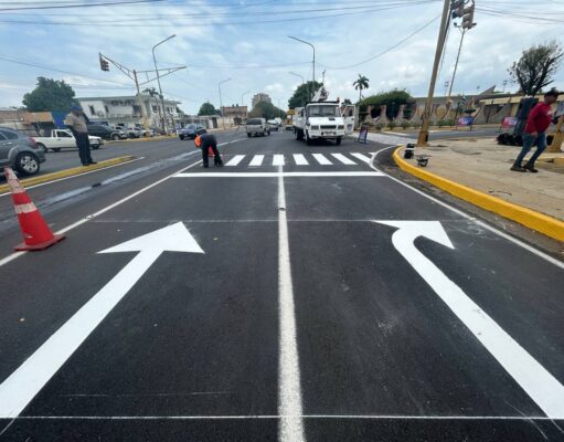 Alcaldía de Maracaibo intensifica plan de demarcación vial en calles y corredores principales
