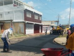 Más de 10.500 toneladas de asfalto se han colocado en San Jacinto, Maracaibo