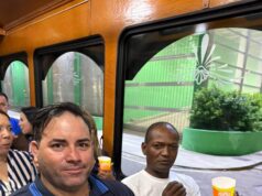 Delegación diplomática de Cuba recorre la Ruta Patrimonial a bordo del Tranvía de Maracaibo
