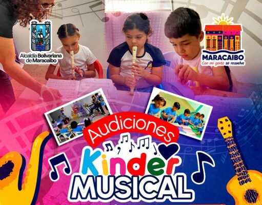 Alcaldía de Maracaibo abre audiciones para “Kinder Musical” en el Parque Monumental Ana María Campos