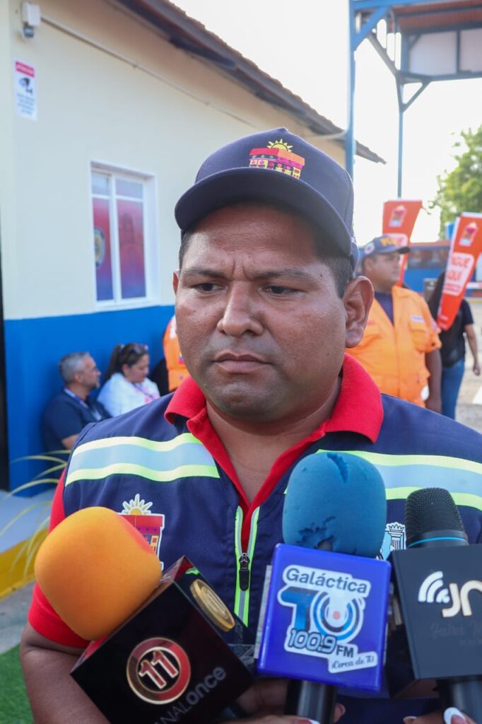 Lenín González, director del Terminal de Pasajeros