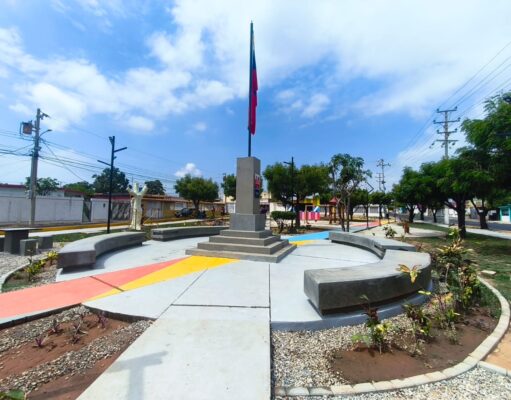 Alcaldía de Maracaibo transforma la Plaza Los Aceitunos con trabajos de recuperación integral