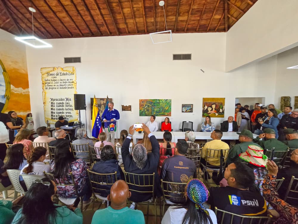 Gobernador Caldera juramentó comisión para conmemorar centenario de la siembra del poeta zuliano Udón Pérez