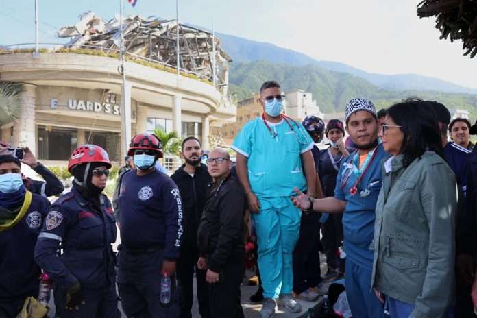 Delcy: «Nuestros mejores deseos, esperanza y oraciones por la vida de los venezolanos»