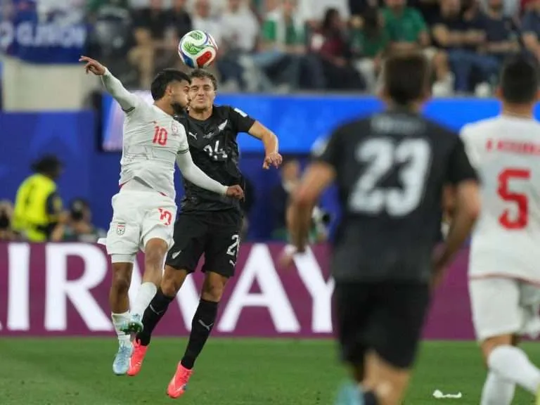 FIEBRE MUNDIAL: Irán y Nueva Zelanda negocian empate a 2