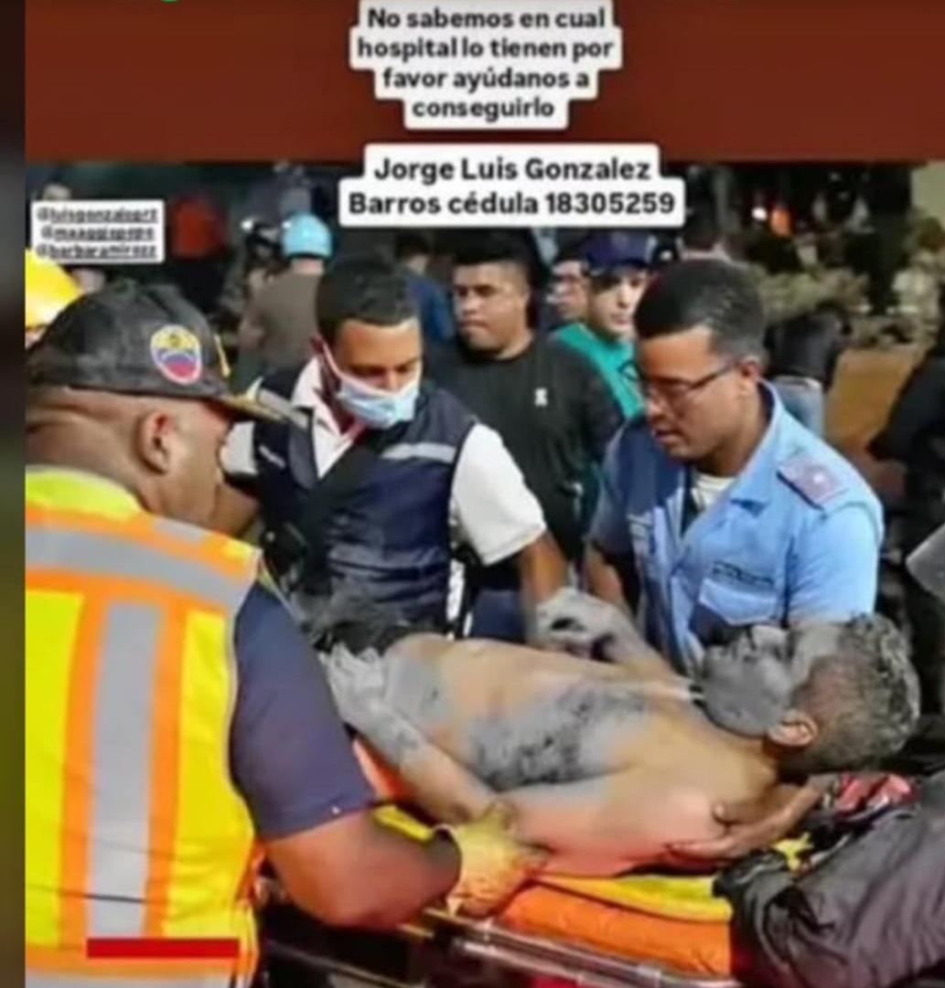 DOBLETE SÍSMICO: Apareció Jorge Luis, el doble terremoto le truncó sus sueños