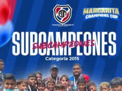 Escuela de fútbol de la parroquia Raúl Leoni conquista subcampeonato en torneo disputado en Margarita