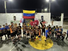 Más de 300 marabinos participaron en el encuentro cultural y deportivo del Pisito 3×3