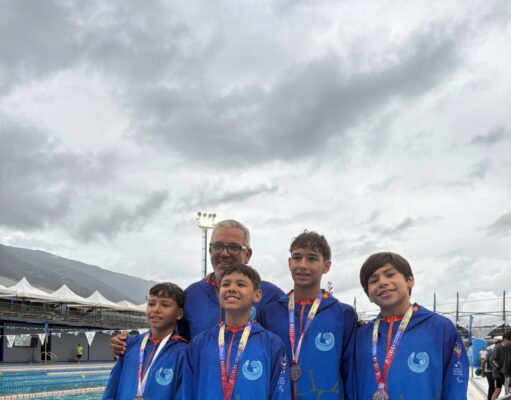 Natación marabina destaca en el Campeonato Nacional Infantil