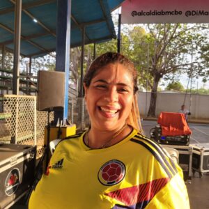 Emelita Paz, usuaria del Complejo Patria Joven