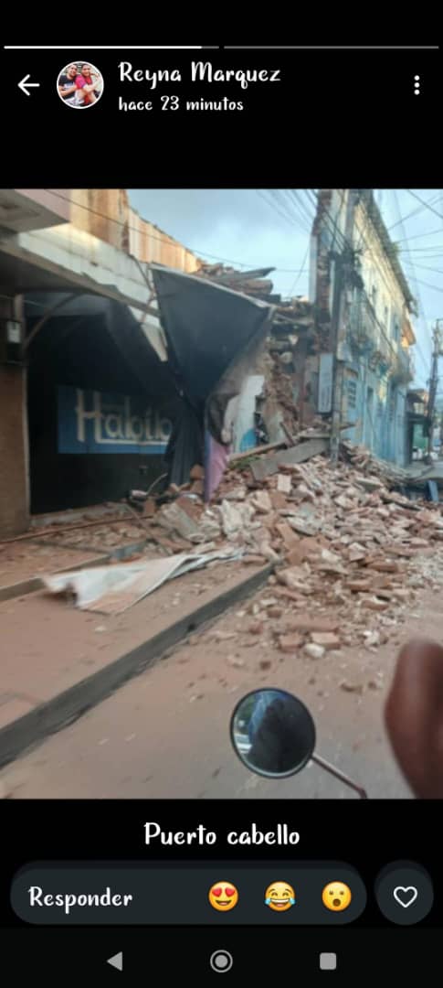 Desastre en Caracas tras potente sismo de magnitud 7.1