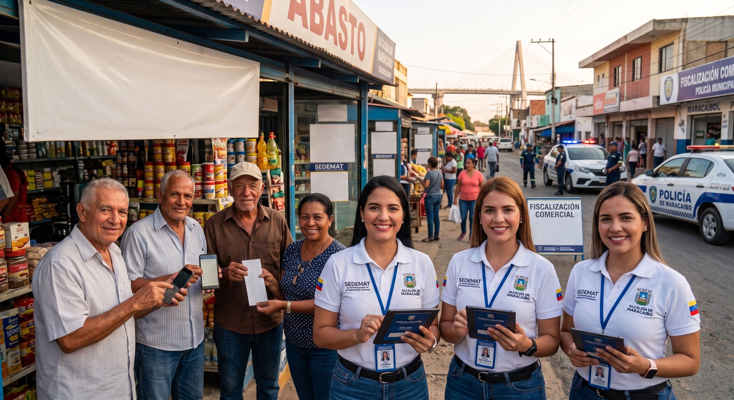 Alcaldía intensifica fiscalización comercial en Maracaibo mientras la tasa BCV alcanza los 784 Bs/USD