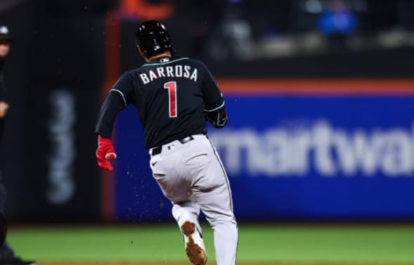 Barrosa conectó su primer hit con el uniforme de Astros