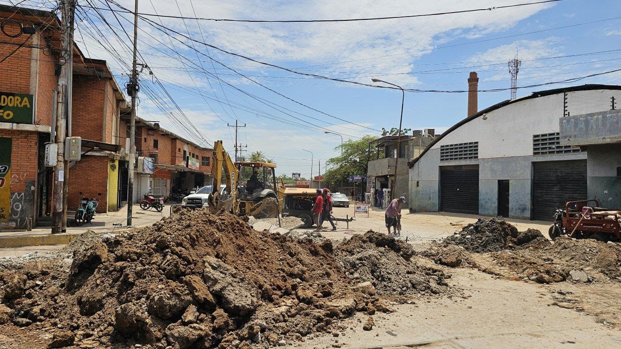 MinAguas sustituye 60 metros de colector en el sector Cañada Honda del estado Zulia
