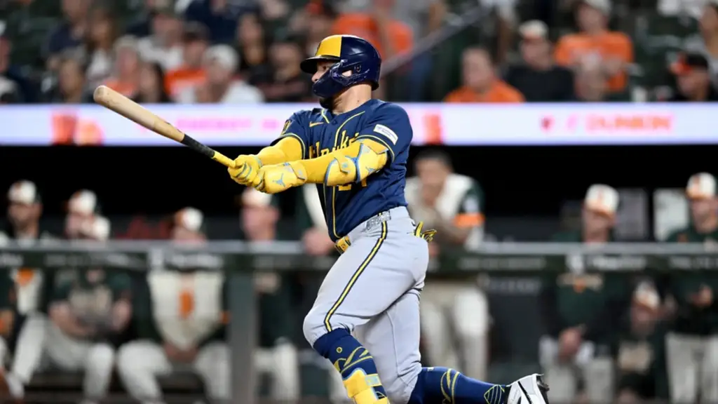William Contreras mandó a 403 pies su jonrón 75 con Milwaukee