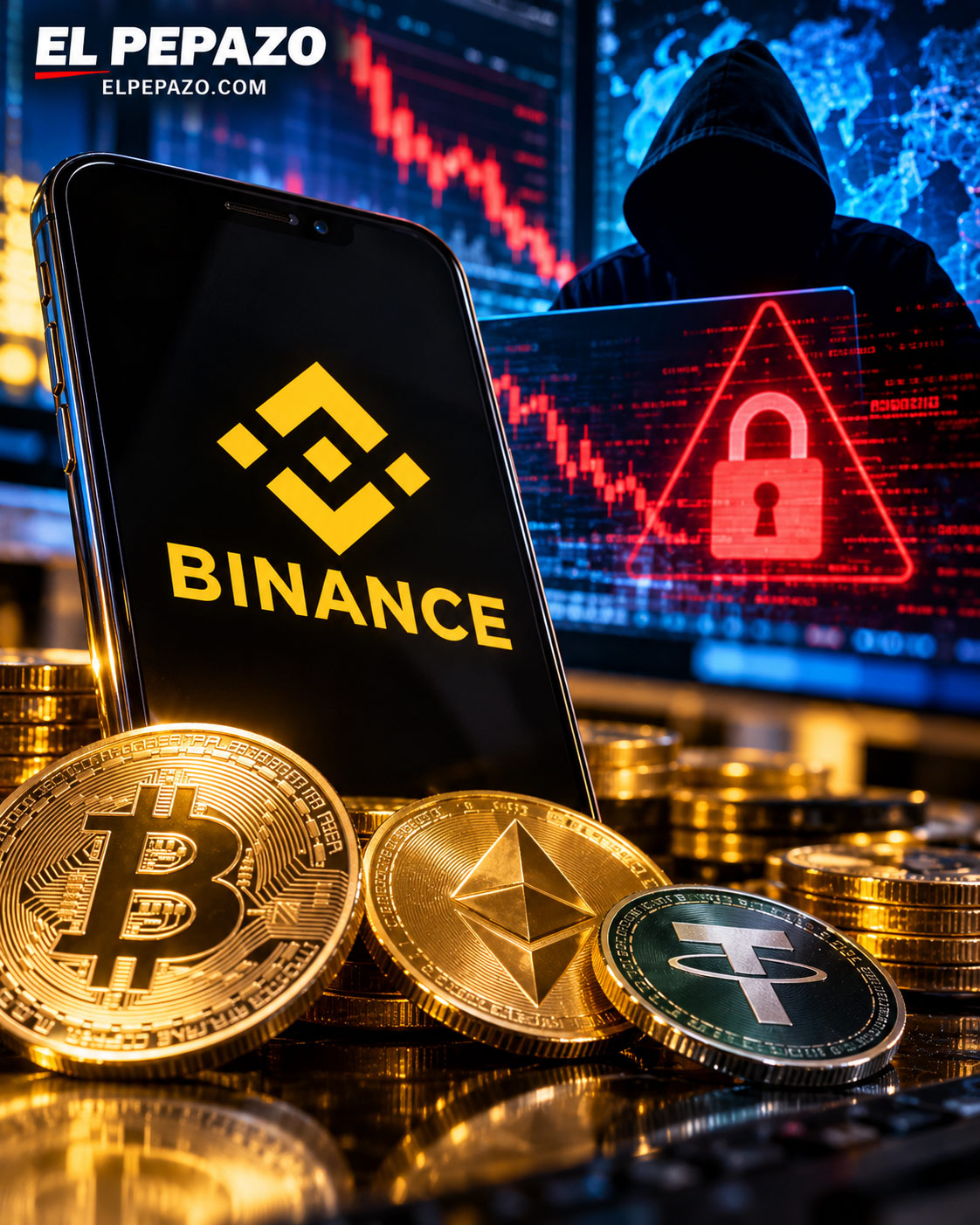 Binance confirma ataque de US$6.300 millones: suspenden retiros y crece la preocupación entre usuarios venezolanos