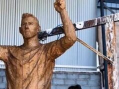 La estatua de Messi que hoy critican, se transformó en ayuda al prójimo…