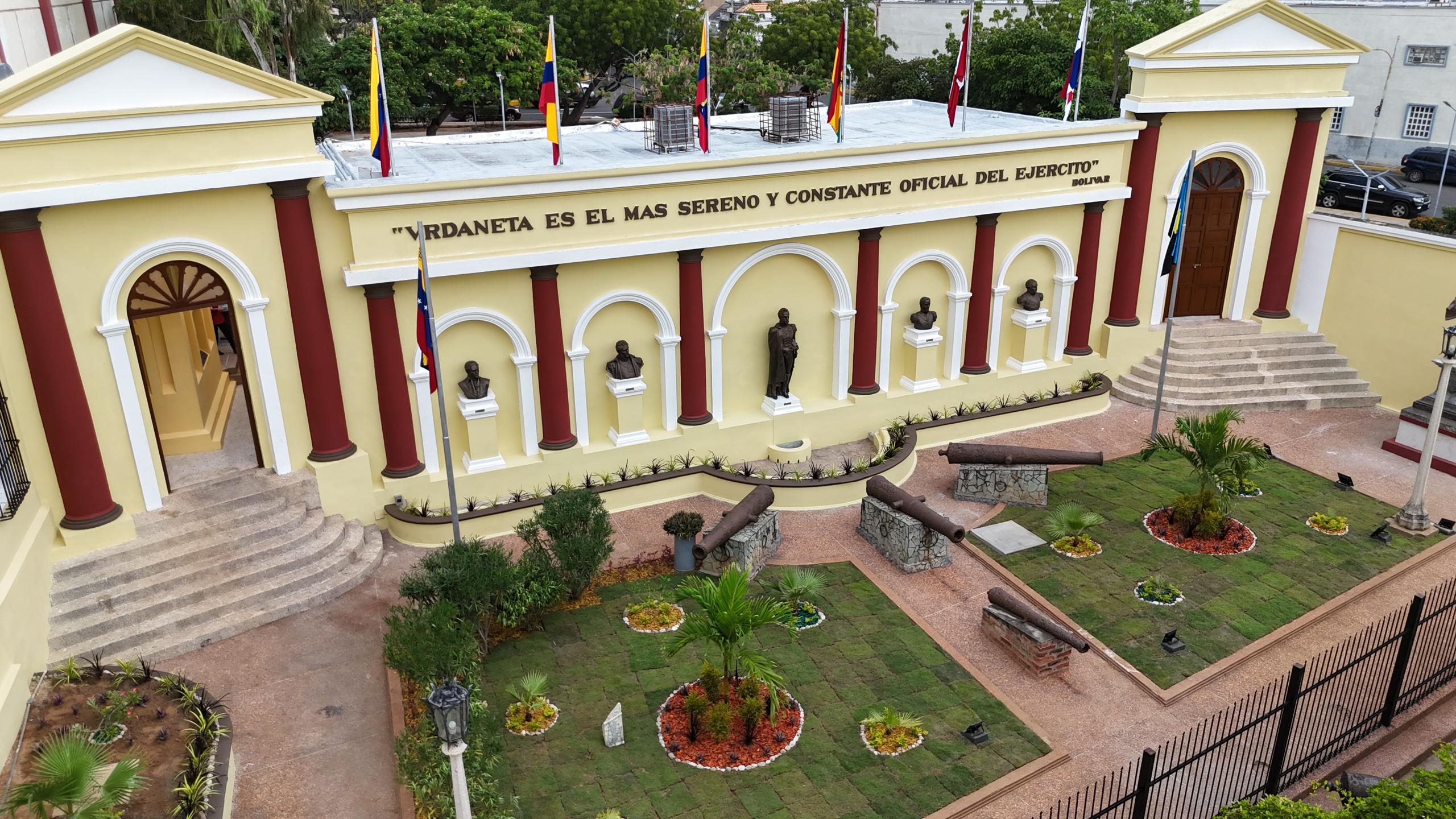 Gobernador Luis Caldera rinde honores al GJ Rafael Urdaneta con la reapertura de su museo histórico
