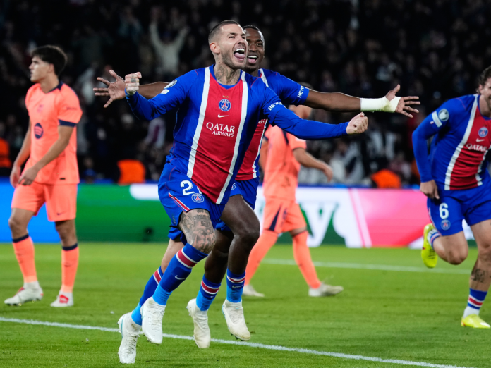 ¡Qué molleja de partido!: PSG le dio una pela al Barcelona y se afianzó en la cima de la Champions