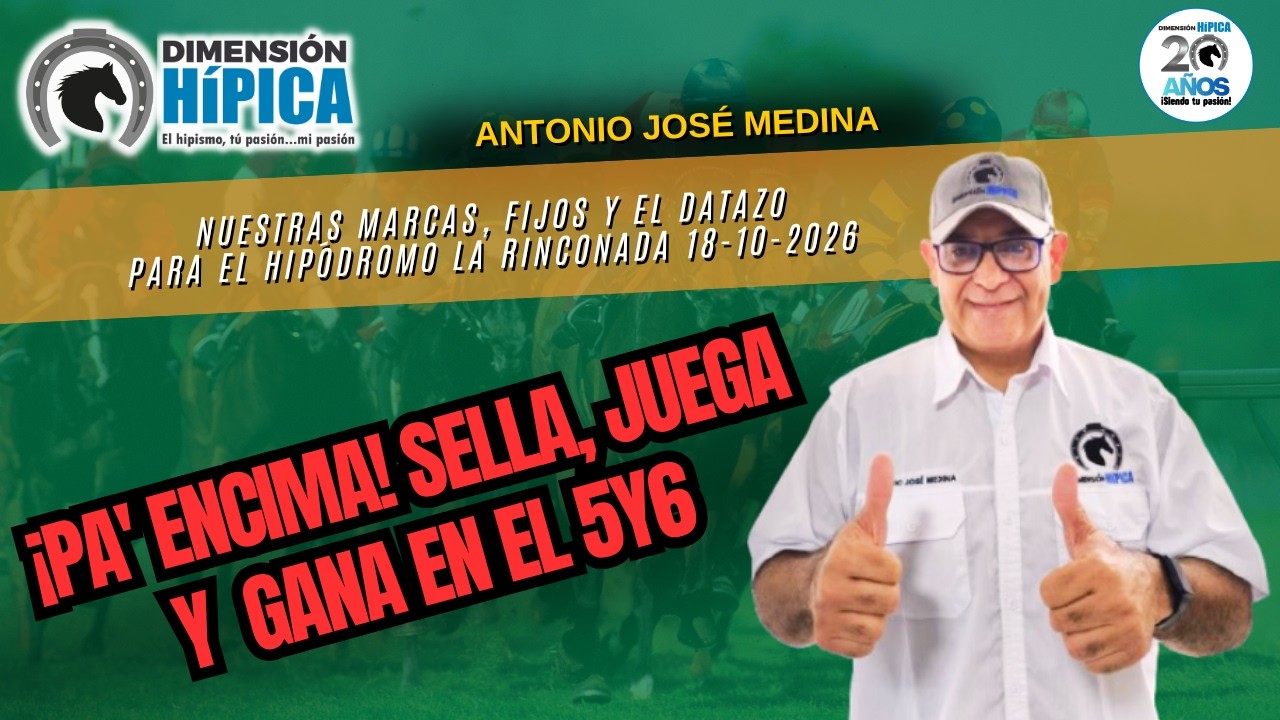 ¡A ligar nuestras orientaciones hípicas para Valencia, Santa Anita Park y La Rinconada!